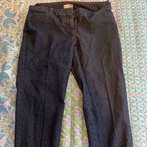 Van heusen crop pants with side slits size 0short